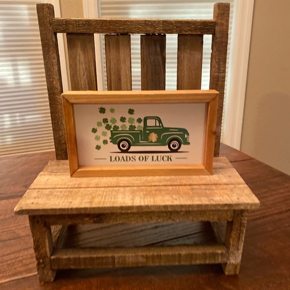 St. Patricks Day Shamrock Truck Decor Bundle, Farmhouse Happy St. Patrick’s Day - Picture 13 of 16